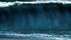 Ilustrasi - Megatsunami setinggi 200 meter di Greenland memicu getaran seismik global selama sembilan hari. (Dok. Ist)