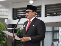 Pimpin Upacara HUT ke-69 Pemprov Kalbar, Muhammadin Paparkan Capaian Positif Pembangunan