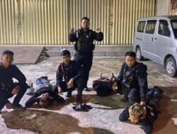 Bawa Sabu dan Sajam, Sekelompok Remaja Diringkus Tim Patroli Enggang