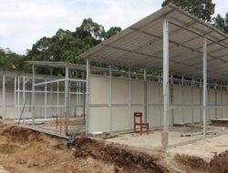 Kejar Target, Pembangunan Huntara di Palembayan Agam Harus Rampung Sebelum Ramadan