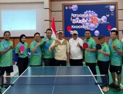 Tumbangkan Pemprov, Pemkot Pontianak Sabet Juara 1 Tenis Meja HUT BPK
