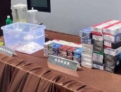 Musnahkan Narkoba dan Ribuan Rokok Ilegal, Kejari Mempawah Setor PNBP Setengah Miliar ke Kas Negara