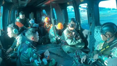 Tembus Medan Sulit, TNI AU Terjunkan Pasukan Khusus ke Lokasi Jatuhnya ATR 42-500