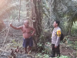 Polsek Batang Tarang Cek Lapangan, Pastikan Dua Titik Hotspot di Desa Semoncol Aman