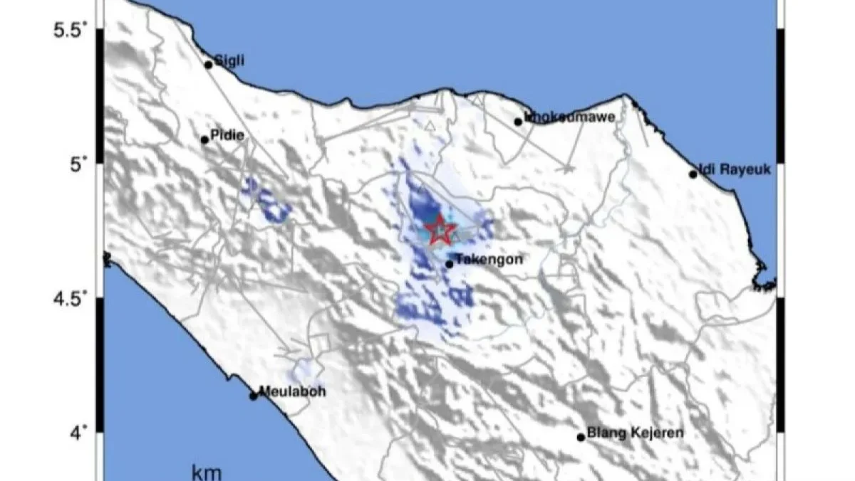Gempa Bener Meriah magnitudo 2,8 guncang Aceh akibat aktivitas sesar aktif.