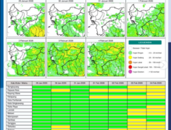 BMKG Rilis Prakiraan Cuaca Kalbar: Waspada Hujan Disertai Angin Kencang dan Potensi Karhutla Sepekan ke Depan