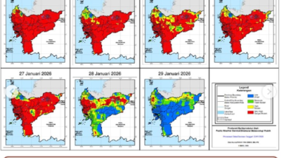 BMKG Rilis Peringatan Dini Potensi Karhutla di Kalbar Sepekan ke Depan