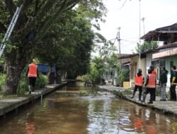 Respon Aduan Warga, Dinas PUPR Pontianak Lakukan Perawatan Pohon di Siantan