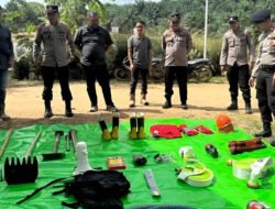 Polres Sekadau Cek Kesiapan Karhutla Perusahaan Belitang Hulu