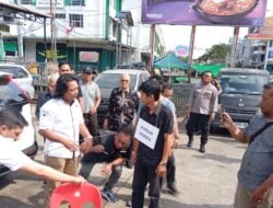 Polresta Pontianak Gelar Rekonstruksi Kasus Dugaan Pemukulan di Bengkel Marsella