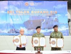 Rampung Diperbaiki, Kemhan Serahkan Kembali KRI Teluk Kupang-519 ke TNI AL