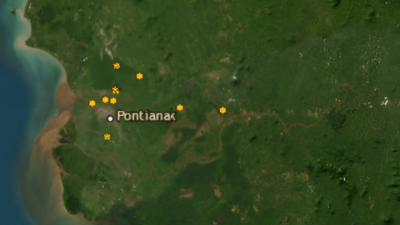 Pantau Sebaran Titik Api Karhutla Lewat Aplikasi Ponsel