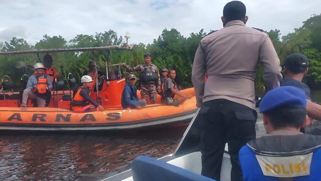 Nuriaman (47), warga Batu Ampar, Kubu Raya, dilaporkan hilang saat memancing. Tim SAR temukan sampan dan alat pancing, namun korban belum ditemukan. (Dok: HO/Faktakalbar.id)