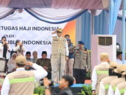 Wakili Menhan, Wamenhan Donny Ermawan Hadiri Pembekalan Petugas Haji 1447 H