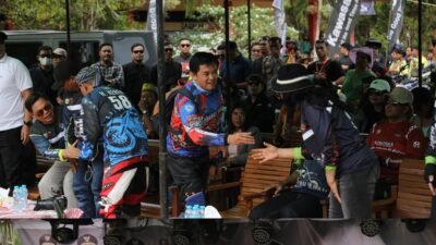 Geber Motor Trail, Wawako Singkawang Muhammadin Meriahkan Jelajah Alam di Sanggau