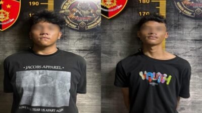 Dua remaja berinisial HZ dan MY diamankan di Mapolres Kubu Raya setelah tertangkap melakukan aksi penjambretan tas milik seorang ibu di kawasan Sungai Raya Dalam untuk membeli narkoba.