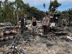 Kronologi Kebakaran Dua Ruko di Dusun Bahta Sanggau
