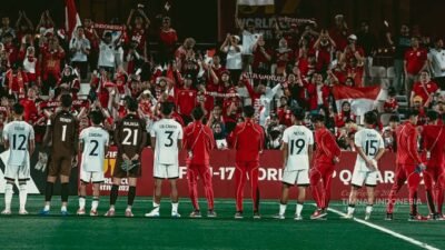 Jadwal Timnas Indonesia U-17 vs China