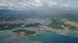 Lokasi PT Indonesia Morowali Industri Park (IMIP), Kecamatan Bahodopi, Kabupaten Morowali,