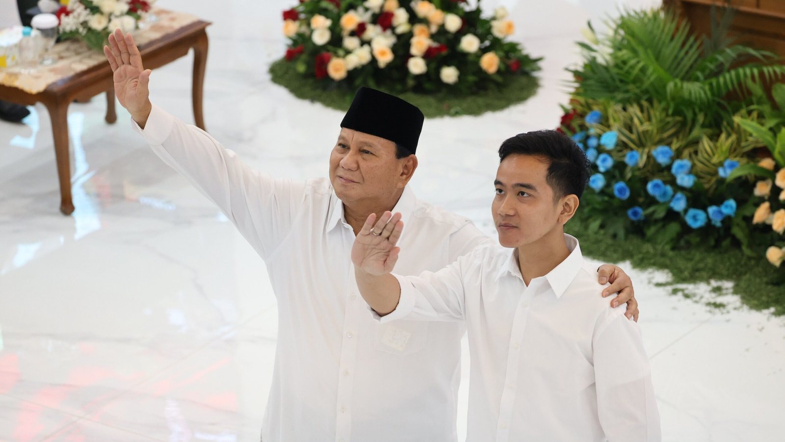 Presiden Prabowo Subianto dan Wakil Presiden Gibran. (Dok. fraksigerindra.id)