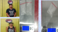 Polisi berhasil meringkus dua pengedar sabu di Air Upas, Ketapang, saat bertransaksi di kebun sawit. Barang bukti 4,19 gram sabu diamankan petugas.
