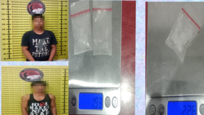 Polisi berhasil meringkus dua pengedar sabu di Air Upas, Ketapang, saat bertransaksi di kebun sawit. Barang bukti 4,19 gram sabu diamankan petugas.