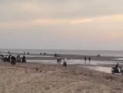 Tertibkan Balap Liar di Pantai Pinang Tumpah, Polsek Benua Kayong Amankan 9 Motor Knalpot Brong