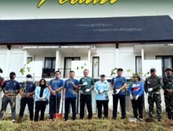 Hijaukan Perbatasan, Karantina Kalbar Ikuti Aksi Tanam Pohon di Jagoi Babang