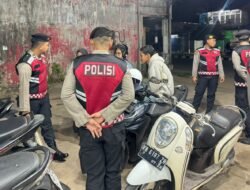 Patroli Perintis Presisi Polres Ketapang Sasar Kawasan Perbankan dan Pertokoan