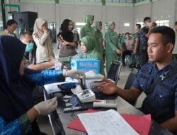 Sambut HUT Persit Ke-80, Kodim 1208/Sambas Gelar Kegiatan Donor Darah