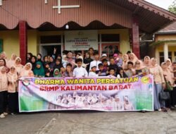 Wujud Kepedulian Sosial, DWP BBRMP Kalbar Anjangsana ke Panti Asuhan PEPABRI