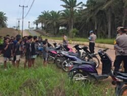 Sasar Pengendara di Bawah Umur, Polsek Manis Mata Gelar Razia Knalpot Brong