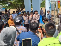 Polres Kayong Utara Amankan Audiensi TKBM Bina Mulia