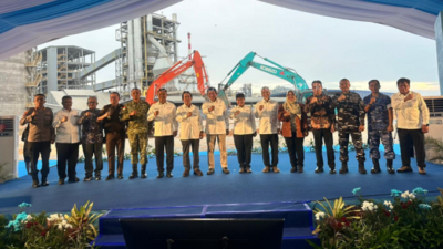 Peresmian groundbreaking enam proyek hilirisasi nasional oleh BPI Danantara yang salah satunya berlokasi di Mempawah dengan nilai investasi total Rp110 triliun.