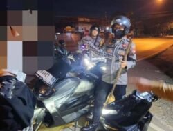 Polsek Pontianak Utara Peringatkan Bahaya Perang Sarung Berisi Senjata Tajam