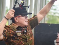 Isi Waktu Jelang Buka Puasa, Bupati Sujiwo Buka Festival Mancing di Kantor Bupati Kubu Raya