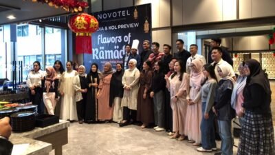 Suasana acara Media & KOL Preview program 'Flavors of Ramadan' di Novotel Pontianak Convention Centre yang dihadiri oleh jurnalis dan influencer lokal. (Dok. Faktakalbar.id)
