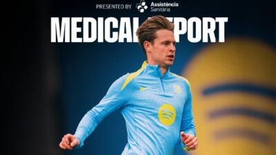 Frenkie de Jong Absen 6 Pekan Akibat Cedera Hamstring