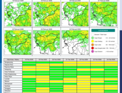 Prakiraan Cuaca Kalbar: Sebagian Besar Wilayah Diguyur Hujan dengan Intensitas Sedang