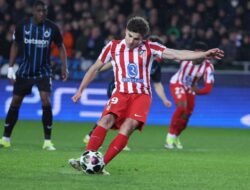 Hasil Liga Champions: Hujan Gol di Jan Breydel, Club Brugge Tahan Imbang Atletico Madrid 3-3 Lewat Gol Telat Tzolis
