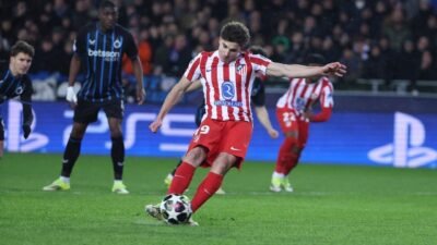 Drama 6 Gol Club Brugge vs Atletico Madrid 3-3