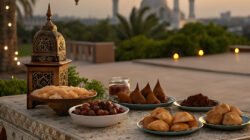 Ilustrasi - Muhammadiyah menetapkan 1 Ramadan 1447 H pada Rabu 18 Februari 2026. Penetapan ini merujuk pada posisi hilal di Alaska menurut sistem KHGT. (Dok. Ist)