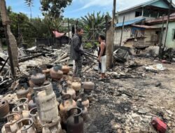 Dua Ruko di Bonti Sanggau Ludes Terbakar, Kerugian Capai Rp800 Juta