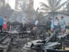 Rumah Kades Maung di Ketungau Hilir Ludes Terbakar, Diduga Akibat Korsleting Aki Tower