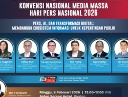 Konvensi Media Massa HPN 2026 Soroti Tantangan AI dan Ekosistem Digital