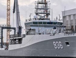 Simbol Supremasi Data Kelautan, TNI AL Resmikan KRI Canopus-936 di Jerman
