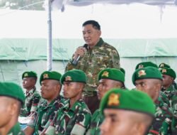 Tinjau Yonif TP 875 di Dompu, Menhan Sjafrie Tegaskan TNI Adalah Tentara Rakyat