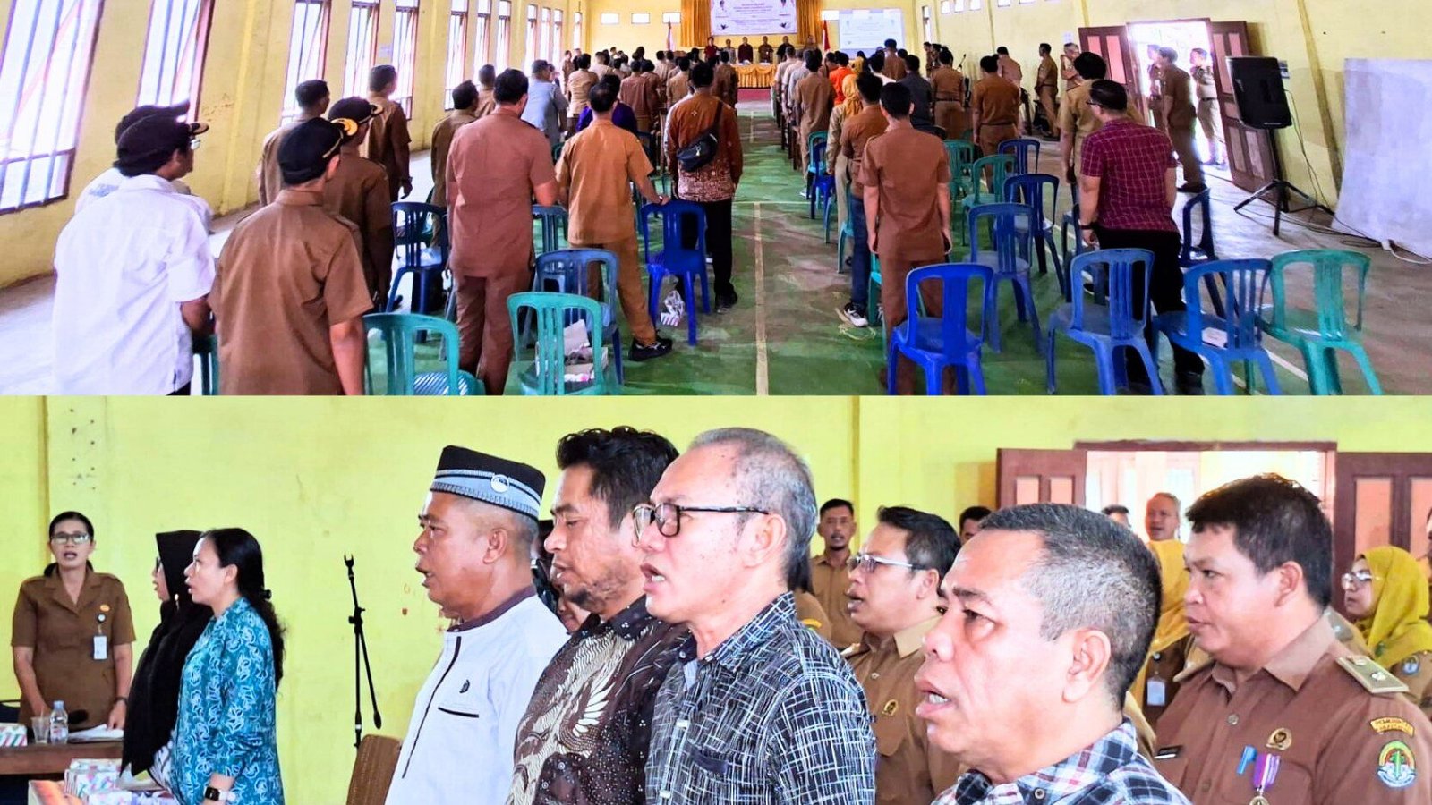 Suasana pembukaan Musyawarah Perencanaan Pembangunan (Musrenbang) RKPD 2027 tingkat Kecamatan Air Upas yang dihadiri anggota DPRD dan tokoh masyarakat di Gedung Serbaguna. (Dok. HO/Faktakalbar.id)