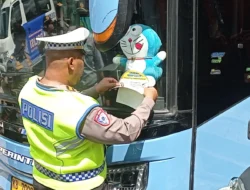 Cegah Kecelakaan, Satgas Kapuas 2026 Gelar Ramp Check Angkutan Umum di Pontianak