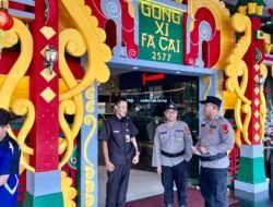 Pastikan Imlek 2577 Aman, Satgas Preemtif Edukasi Warga di Pusat Perbelanjaan